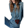 Zadig & Voltaire Crushed Heart Crossbody Bag LWSG00113 45116890 [P]