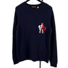 MONCLER Genius Wollstrickpullover Navy 128547744 [P]
