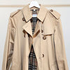 BURBERRY ウォータールーキャバーンストライプトレンチコート L611687 128598637 [P]