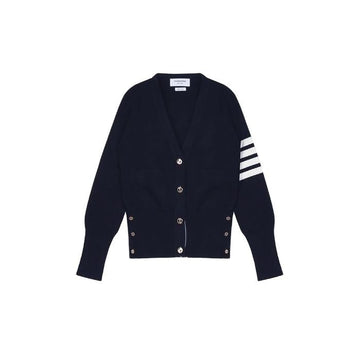 Thom Browne Navy Cardigan FKC207A 72522630