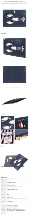 Thom Browne Lobster Medium Document Holder 36864959 [P]
