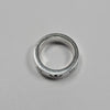 GUCCI GG Logo Klassische Beschriftungsring (Größe 9) 128742403 [P]
