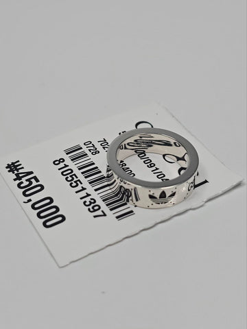 GUCCI GG Logo Klassisches Schriftzug Ring (9) 128742403