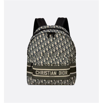 Dior Travel Backpack Blue Oblique Jacquard M6104STZQ M928 128811821