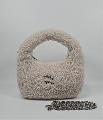 Miu Miu Wander Shearing Hobo Bag 128818823