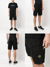 Stone Island Compass Patch Shorts 128823336 [P]