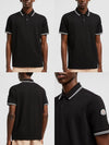 Moncler Striped Trim Polo Shirt 8A00007 125645678 [P]