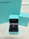 TIFFANY & CO プラチナ ティファニー セッティング 0.4ct 4部 ダイヤモンド リング 128845084 [P]