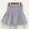 Isabel Marant Etoile PACIFICA Smoking Mini Skirt Lilac stamp: JU0146FC A1M07E LCDN 128846323 [P]