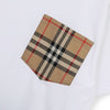 Burberry Check Pocket Cotton T-Shirt 128843518 [P]