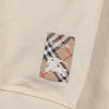 Burberry Check Label Cotton Sweatshirt 128843497 [P]