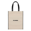 JIL SANDER ロゴ刺繍キャンバストートバッグ 128843748 [P]
