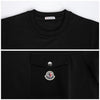 Moncler Logo Patch Pocket Cotton T-Shirt 128913871 [P]