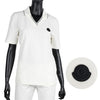 Moncler Logo Patch Cotton Polo T-Shirt 128913880 [P]