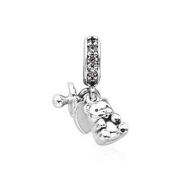 PANDORA Baby Treasure Anhänger und Dangle Silber Charm 792100CZ 33591907