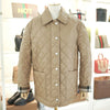 BURBERRY Dalry Quilted Jacke 80841951 Polyester Kamel 128927871 [P]