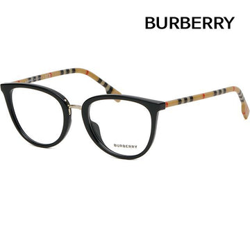 BURBERRY Brille BE2366U 3853 Schwarz Hornrand Rund Luxus Leicht Mode 128930639