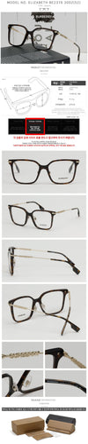 Burberry BE2376 3002 Square Dark Havana Lightweight Eyewear 128930636 [P]