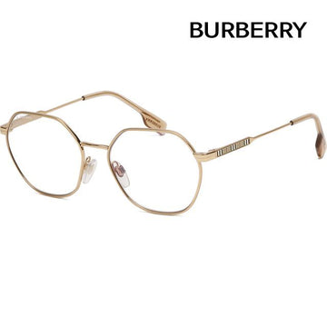 BURBERRY Brille BE1350 1337 polygonale Metallfassung Goldfassung Luxusmode ERIN 128930689