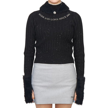 MARK & LONA Damen Golfpullover mit Stehkragen MLW 4C AB09 SCHWARZ 128931671