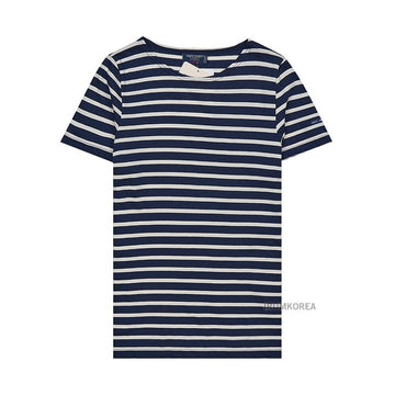 SAINT JAMES 8414 51 MARINE ECRU SS25 Damen T-Shirt 128932893