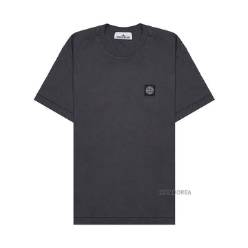 STONE ISLAND Herren T-Shirt mit Logo-Patch SS25 128933014