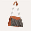 Goyard Rouette PM Bag Black Tan 129001267 [P]
