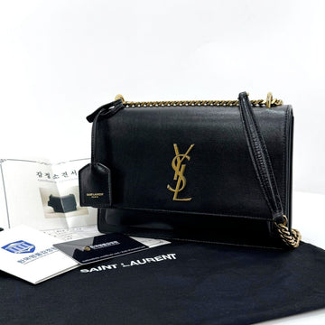 SAINT LAURENT Sunset Bag Schultertasche Medium Schwarz (442906) 129022359