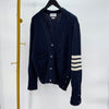 THOM BROWNE Shetland-Rippstrick-Cardigan Navy 129022398 [P]