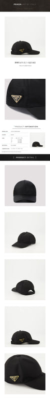 PRADA 三角ロゴナイロンキャップ 1HC274 2DMI F0632 129074478 [P]