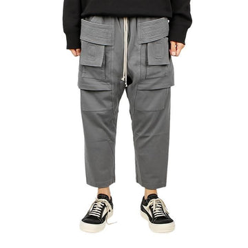 RICK OWENS RIG 88 ダークシャドウ ポータブル クリーチ ドローストリング ジャージーパンツ 106788188