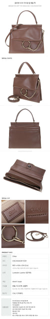 CHLOE FAYE Medium Top Handle Bag / CHC21AS412F1723Y 30113966 [P]