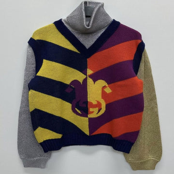 GUCCI Streifen Jacquard Rollkragenpullover 100 129085197