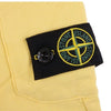 Stone Island Kids Banding Patch Shorts Yellow 761661840 V0030 32329181 [P]
