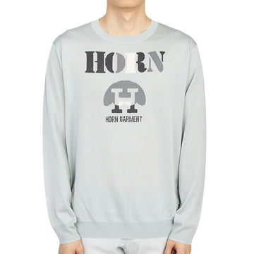 HORN GARMENT ゴルフウェア メンズ ニット HCM 2A AB02 グレー 69118013