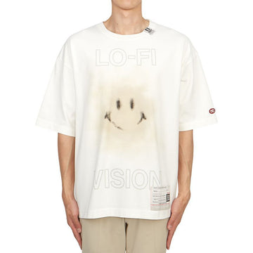 Maison Mihara Yasuhiro Men's Short Sleeve T-Shirt A12TS651 WHITE 76747960