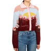 House of Sunny Women's Collar Cardigan VOL22163 MULTI 78001430 [P]