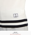 HORN GARMENT Men's Polo Knit HCM 3A AB03 WHITE 57650763 [P]