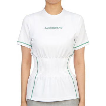 J LINDEBERG ゴルフウェア レディース 半袖Tシャツ GWJT07574 0000 56280129