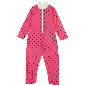 Mini Rodini Polka Dot Baby Swimsuit 2328010328 PINK 55207538