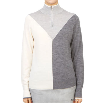 GFORE Golfbekleidung Damen Halbreissverschluss Strick G4LS23S601 HGR 54556685