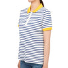 Saint James Women's Collar Short Sleeve T-Shirt 1554 1T 53904288 [P]