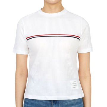 THOM BROWNE Damen Kurzarm-T-Shirt FJS143A J0066 100 52176097