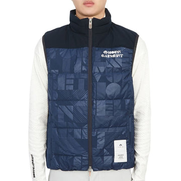 HORN GARMENT Golfbekleidung Herren Steppweste HCM 2C AD07 NAVY AD07 42761313