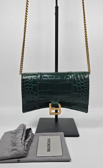 Balenciaga Hourglass Chain Mini Shoulder Bag 129137376