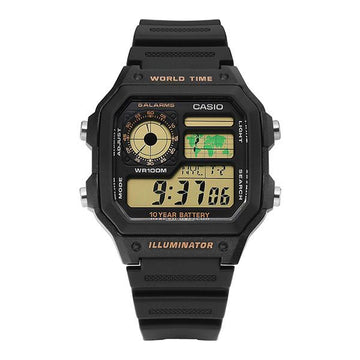 CASIO AE-1200WH-1BVDF メンズ ウレタン時計 34517599