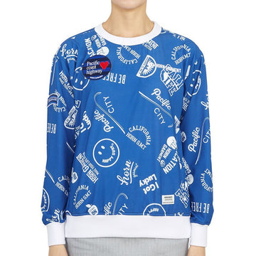 HORN GARMENT ゴルフウェア レディース スウェットシャツ ロングスリーブ HCW 2A AC15 ブルー 33142583