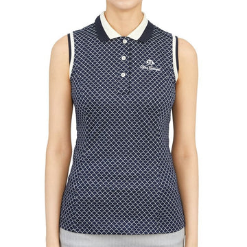 HORN GARMENT Golfbekleidung Damen ärmelloses T-Shirt HHW 2A AP51 NAVY 32630762