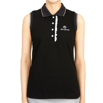 HORN GARMENT Women's Sleeveless Golf Top HHW 2A AP53 BLACK 31421393