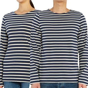 SAINT JAMES Mingquayer Herren Langarm T-Shirt 9858 51 31413345